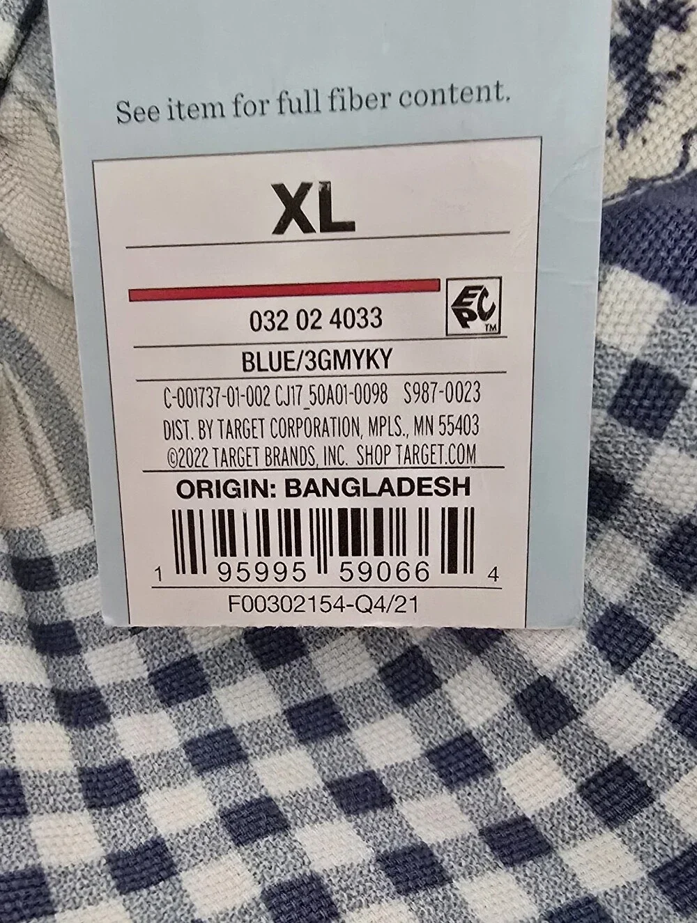 Hanes White Unicorn Graphic Long-Sleeve Top & Blue Patchwork Shorts Pajama Set